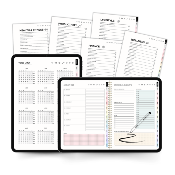 ⁦all in on digital planner⁩ - الصورة ⁦7⁩
