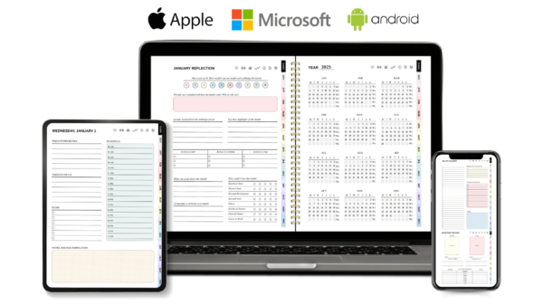 all in on digital planner